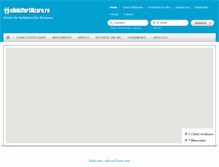 Tablet Screenshot of clinicifertilizare.ro